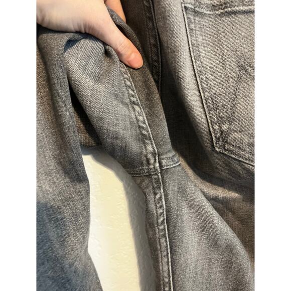 Mother The Tomcat Ankle Straight Jeans Beam Me Up Gray 29 - Picture 8 of 11